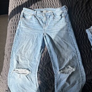 American Eagle Outfitters Light Blue Boyfriend Jeans